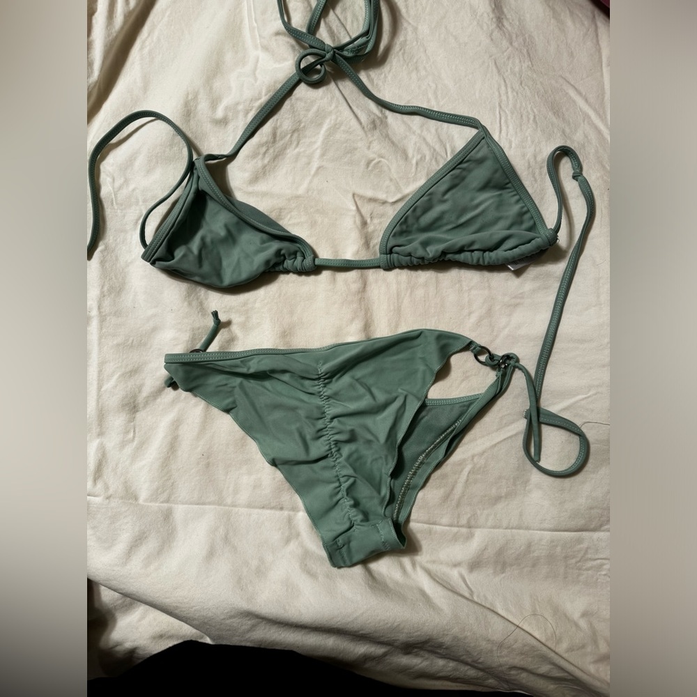 Green bikini